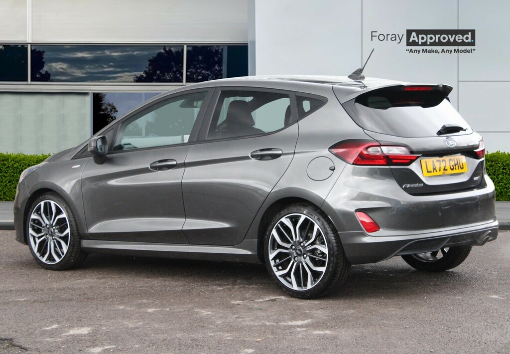 Ford Fiesta 1.0 Ecoboost Hybrid Mhev 125 St-line X Ed Grey #5