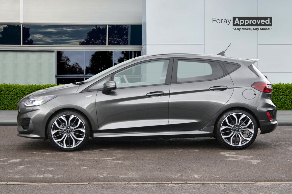 Ford Fiesta 1.0 Ecoboost Hybrid Mhev 125 St-line X Ed Grey #4