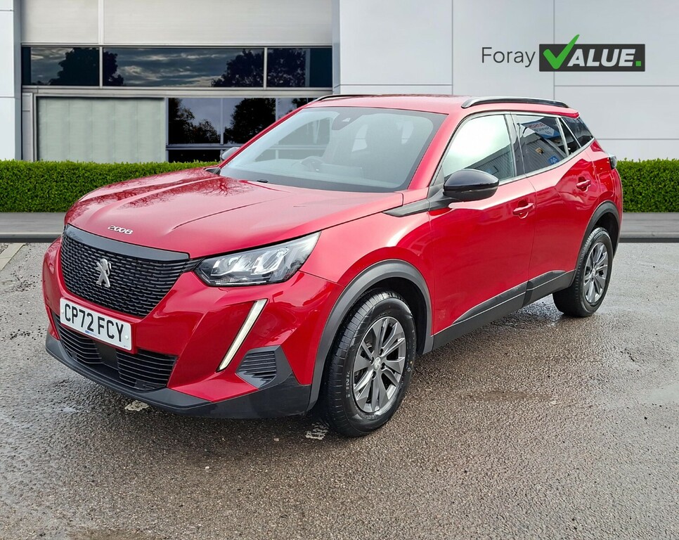 Peugeot 2008 1.2 Puretech Active Premium CP72FCY Red #3