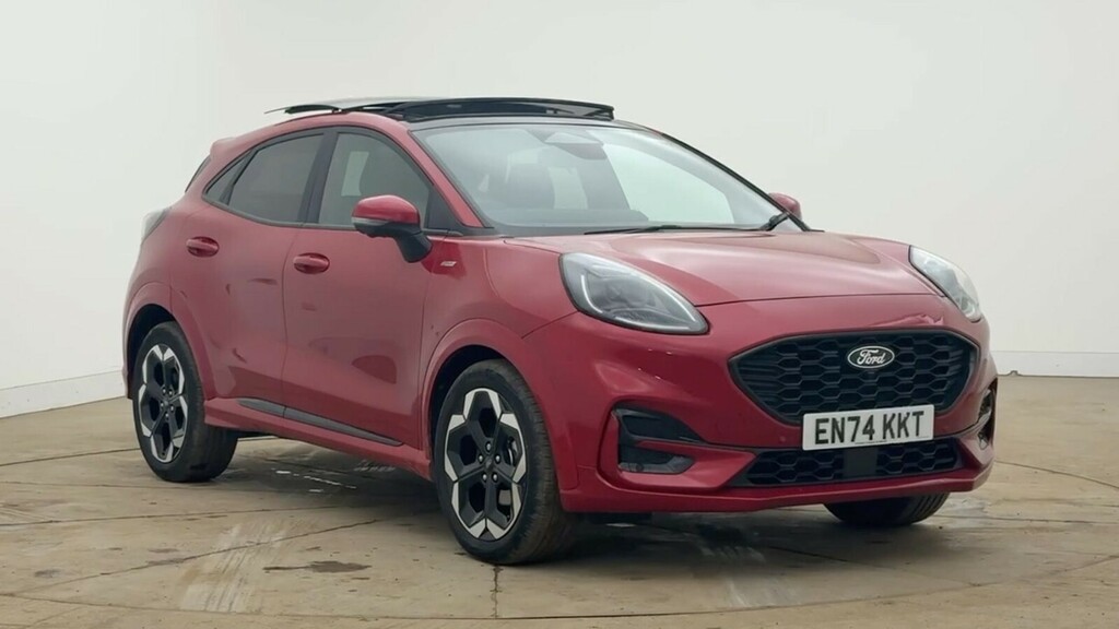 Ford Puma 1.0 Ecoboost Hybrid Mhev 155 St-line X Dct Red