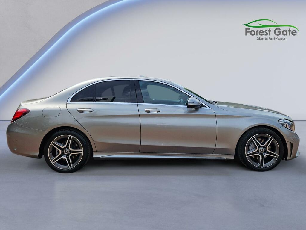 Mercedes-Benz C Class 2.0 C220d Amg Line Premium Saloon G-t Silver #2
