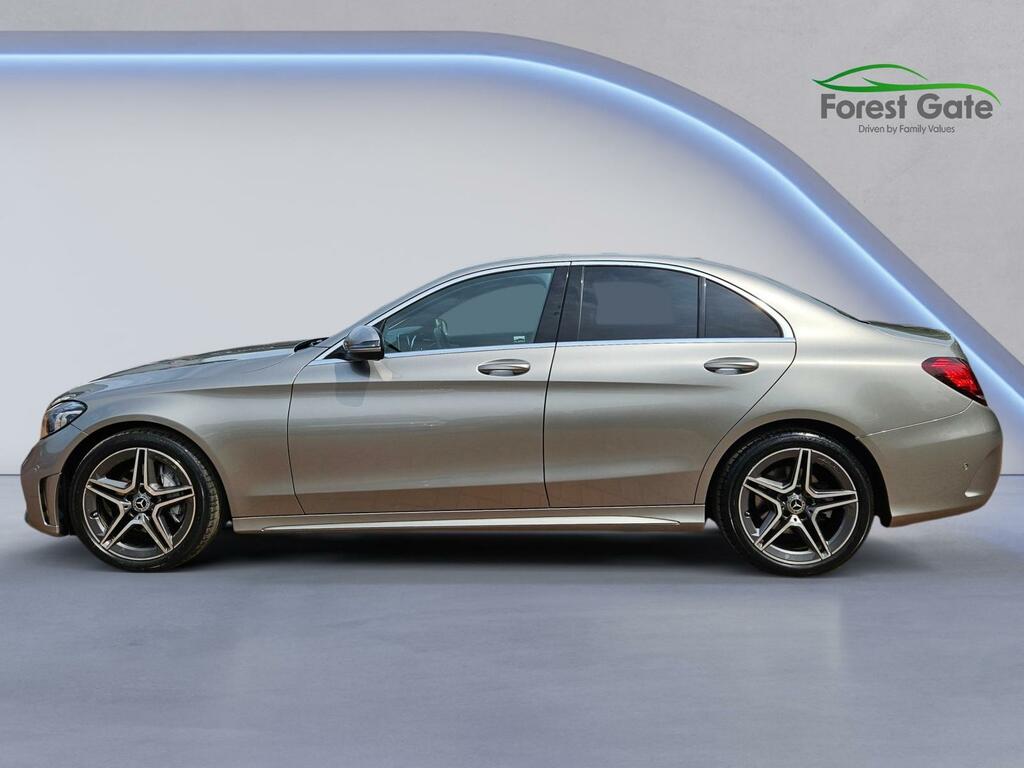 Mercedes-Benz C Class 2.0 C220d Amg Line Premium Saloon G-t Silver #6