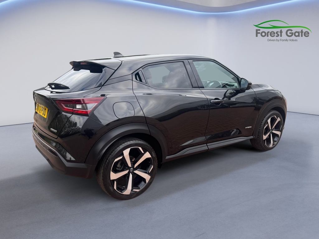 Nissan Juke 1.6 Tekna Suv Hybrid Euro 6 143 P FN72PDO Black #4