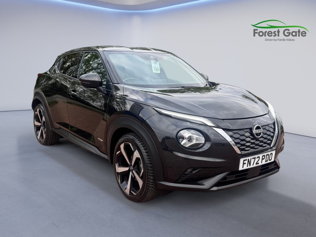 Nissan Juke 1.6 Tekna Suv Hybrid Euro 6 143 P Black