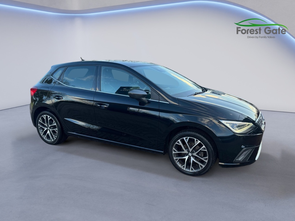 Seat Ibiza 1.0 Tsi Xcellence Hatchback Euro KY73UYB Black #3