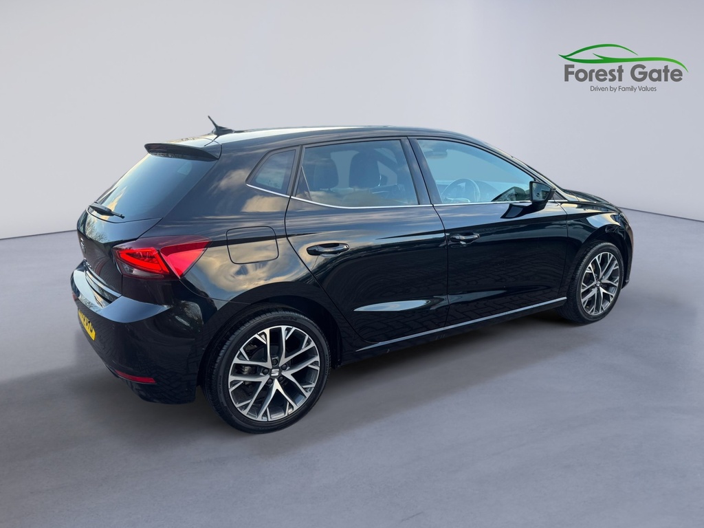 Seat Ibiza 1.0 Tsi Xcellence Hatchback Euro KY73UYB Black #5