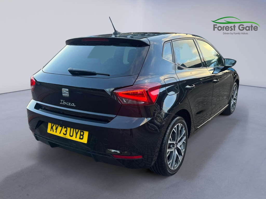 Seat Ibiza 1.0 Tsi Xcellence Hatchback Euro KY73UYB Black #4