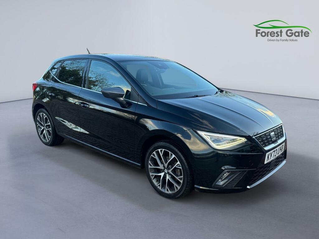 Seat Ibiza 1.0 Tsi Xcellence Hatchback Euro KY73UYB Black #2