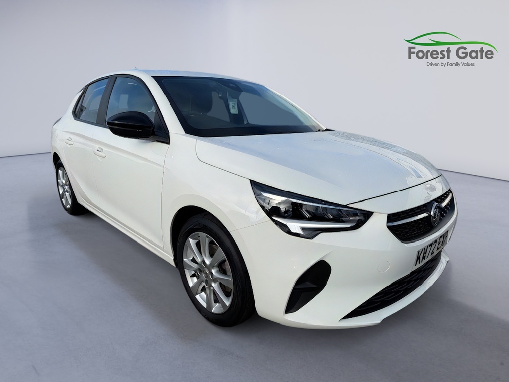 Vauxhall Corsa 1.2 Turbo Design Hatchback Euro 6 White