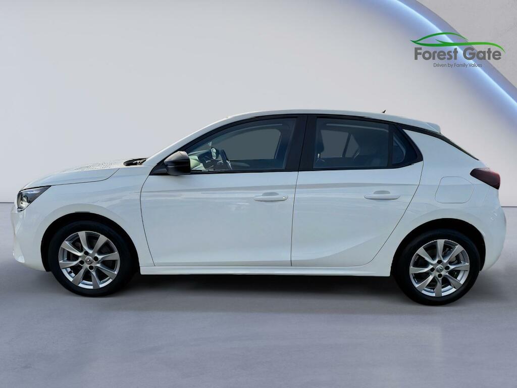 Vauxhall Corsa 1.2 Turbo Design Hatchback Euro 6 KM72EXP White #4