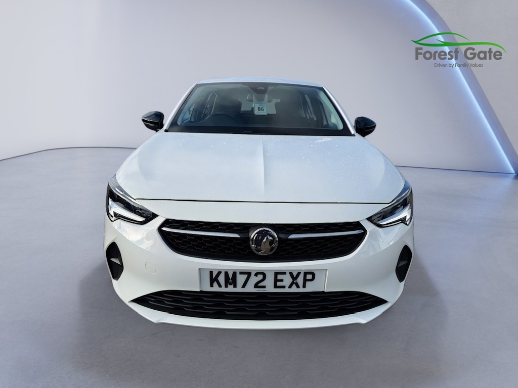 Vauxhall Corsa 1.2 Turbo Design Hatchback Euro 6 KM72EXP White #2