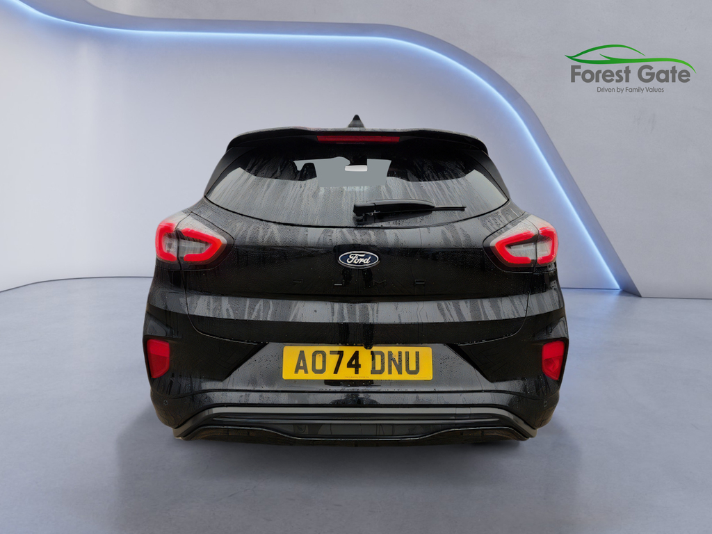 Ford Puma 1.0T Ecoboost Mhev St-line X Suv Hybrid AO74DNU Black #6