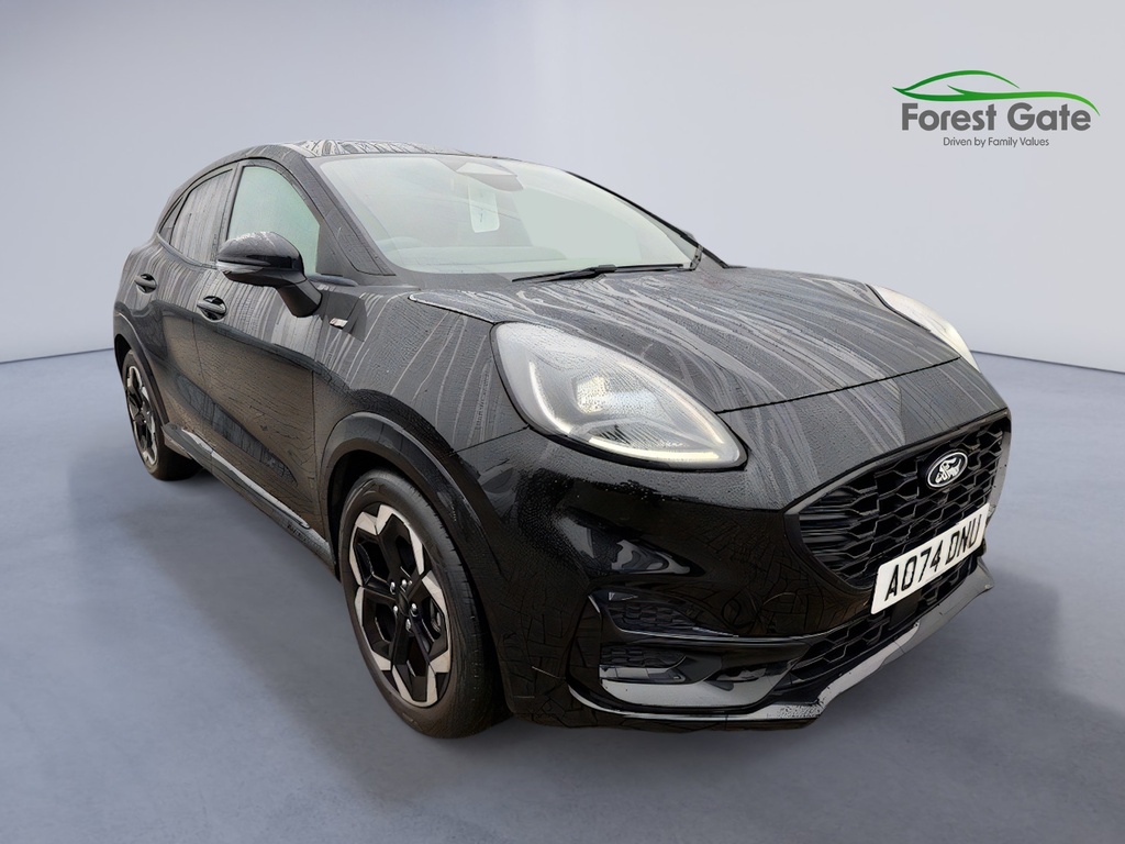 Ford Puma 1.0T Ecoboost Mhev St-line X Suv Hybrid Black