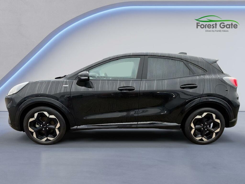 Ford Puma 1.0T Ecoboost Mhev St-line X Suv Hybrid AO74DNU Black #4