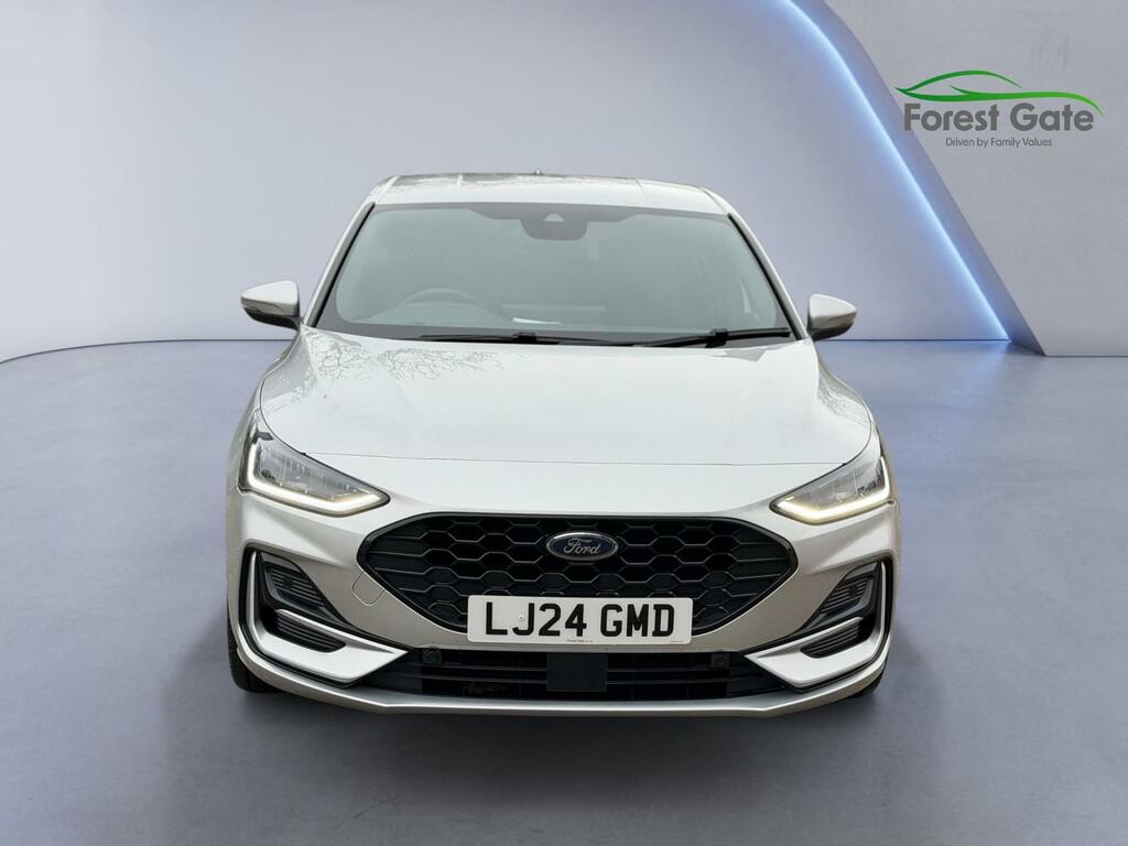 Ford Focus 1.0T Ecoboost Mhev St-line X Hatchback LJ24GMD Silver #2