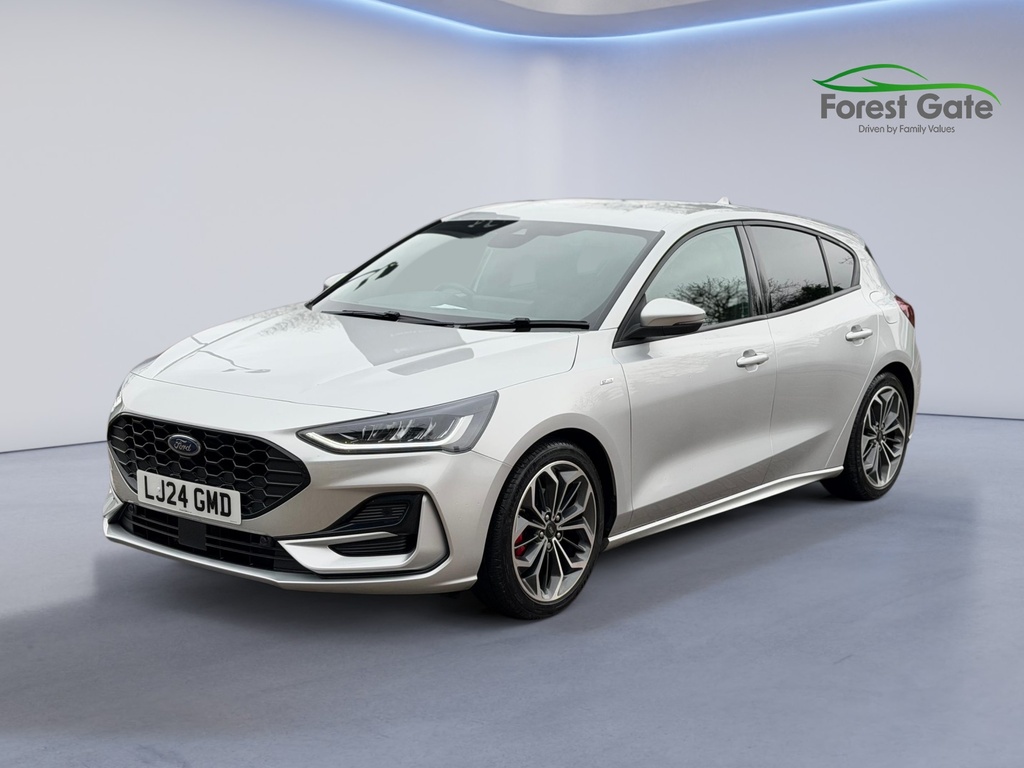 Ford Focus 1.0T Ecoboost Mhev St-line X Hatchback LJ24GMD Silver #3