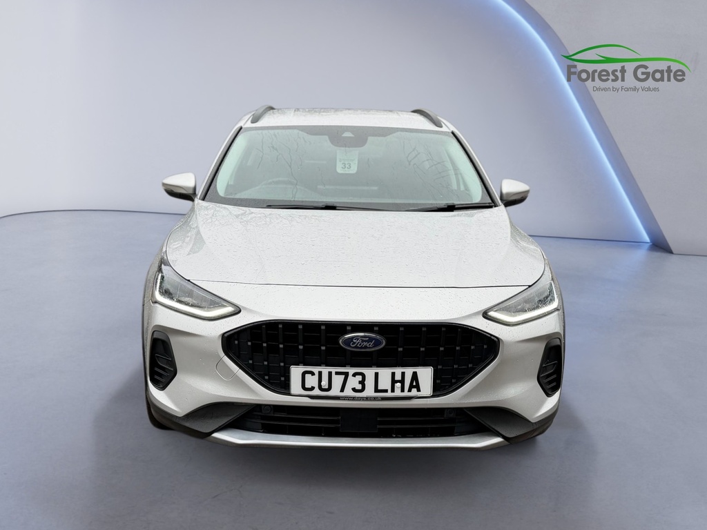 Ford Focus 1.0T Ecoboost Mhev Active Hatchback Hyb CU73LHA Silver #2