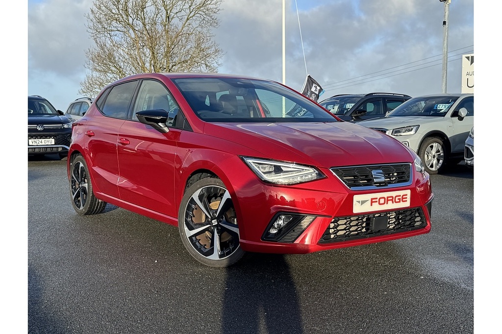 Seat Ibiza 1.0 Tsi Fr Sport Dsg 110 Ps U13976 Ulez Red