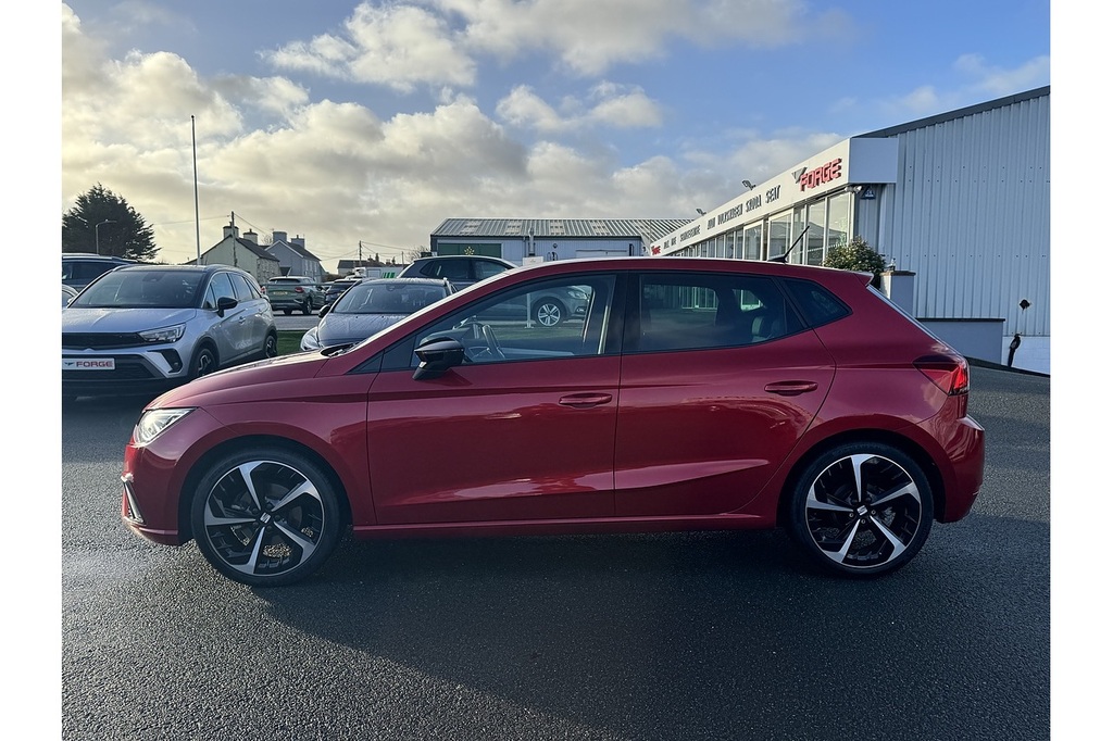 Seat Ibiza 1.0 Tsi Fr Sport Dsg 110 Ps U13976 Ulez GJ72FLZ Red #4