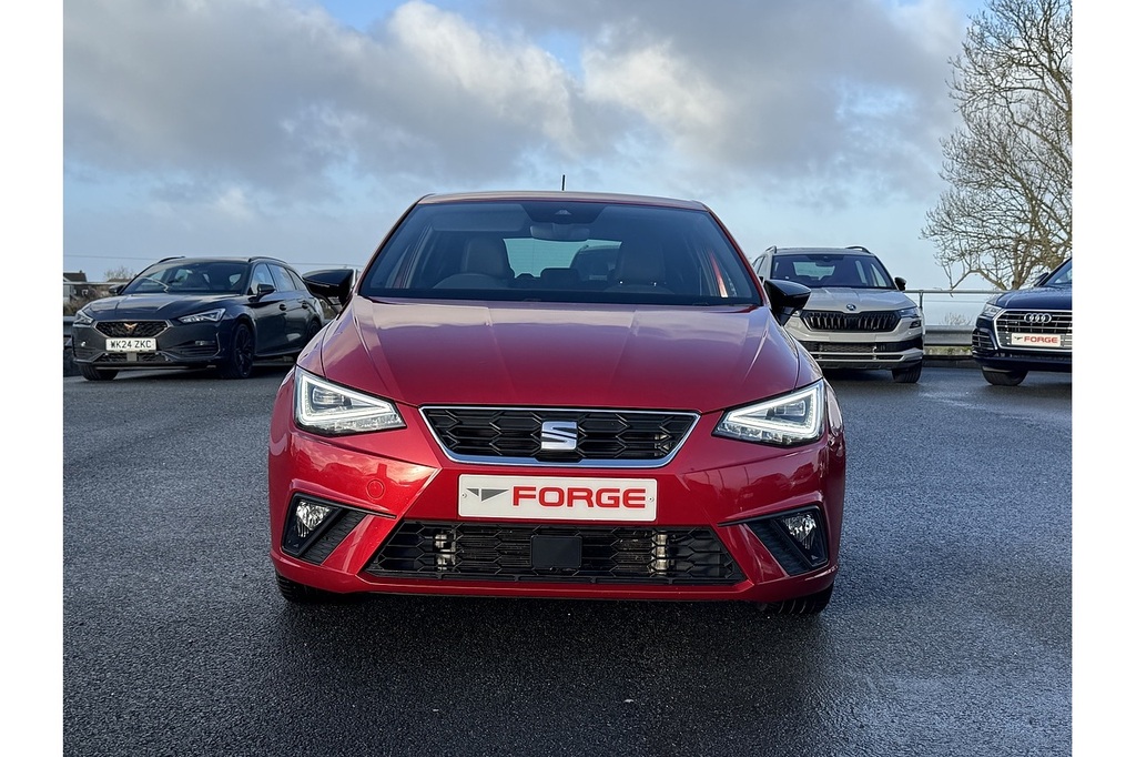 Seat Ibiza 1.0 Tsi Fr Sport Dsg 110 Ps U13976 Ulez GJ72FLZ Red #2