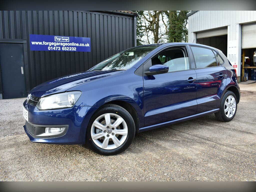 Volkswagen Polo 1.4 Match Hatchback Euro 5 85 P Blue