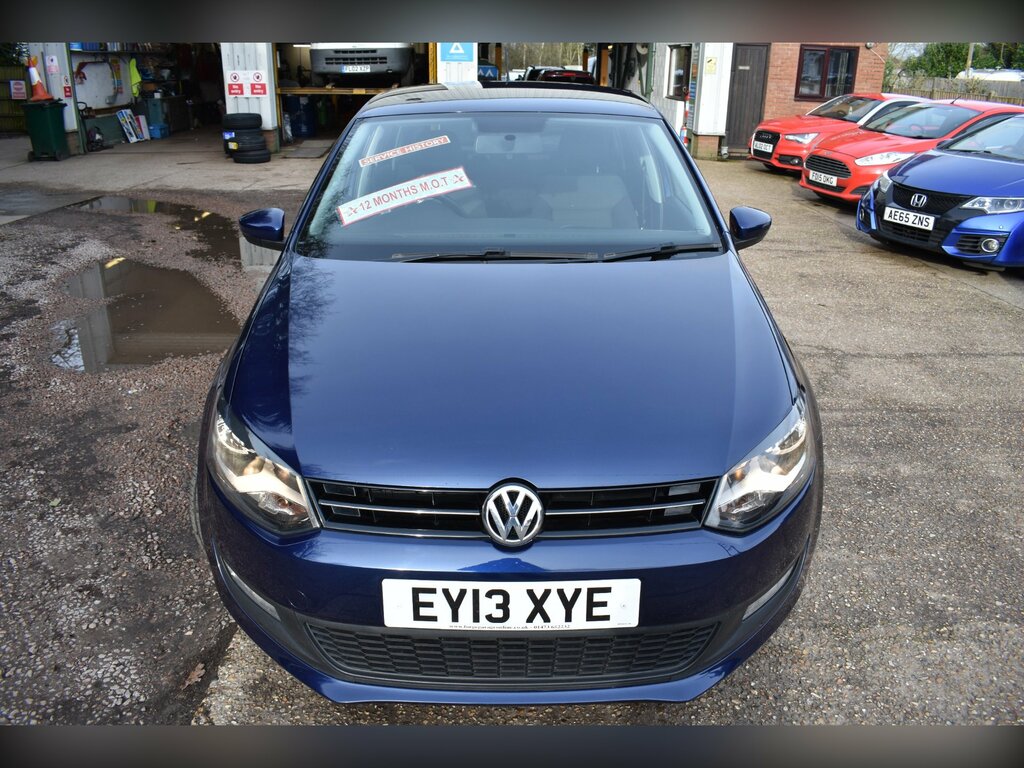 Volkswagen Polo 1.4 Match Hatchback Euro 5 85 P EY13XYE Blue #4
