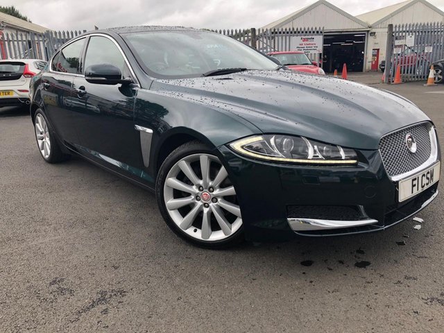 Jaguar XF 2.2 D Portfolio 200 Bhp YH15UBV Green #5