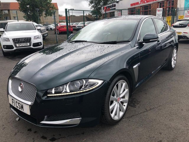 Jaguar XF 2.2 D Portfolio 200 Bhp YH15UBV Green #2