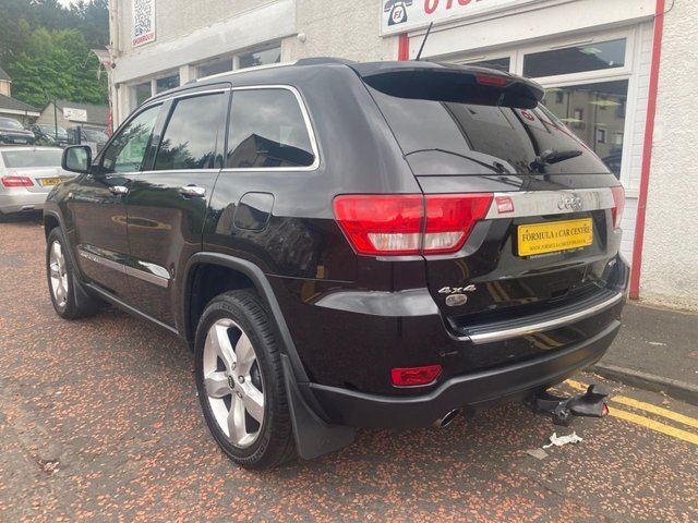Jeep Grand Cherokee 3L V6 Crd Overland Black #5