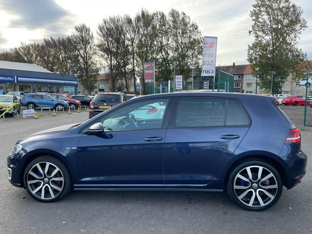 Volkswagen Golf 1.4 Gte Nav Dsg 150 Bhp Blue #4