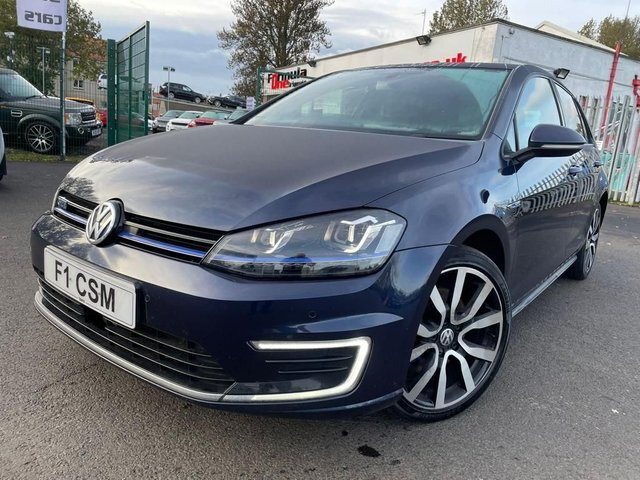 Volkswagen Golf 1.4 Gte Nav Dsg 150 Bhp Blue #3