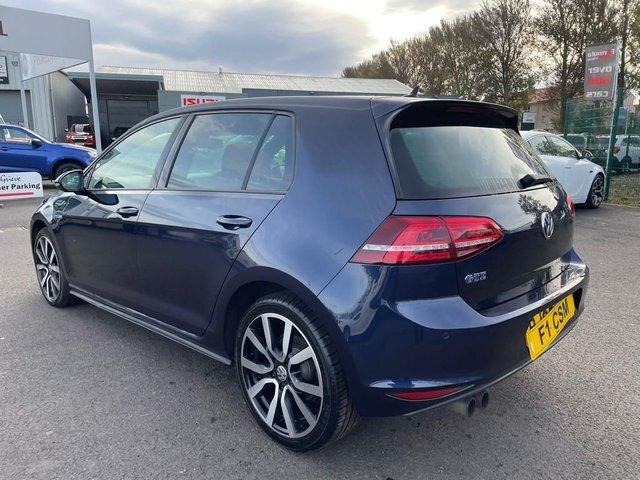 Volkswagen Golf 1.4 Gte Nav Dsg 150 Bhp Blue #5