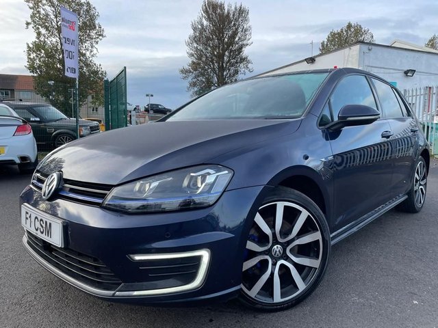 Volkswagen Golf 1.4 Gte Nav Dsg 150 Bhp Blue