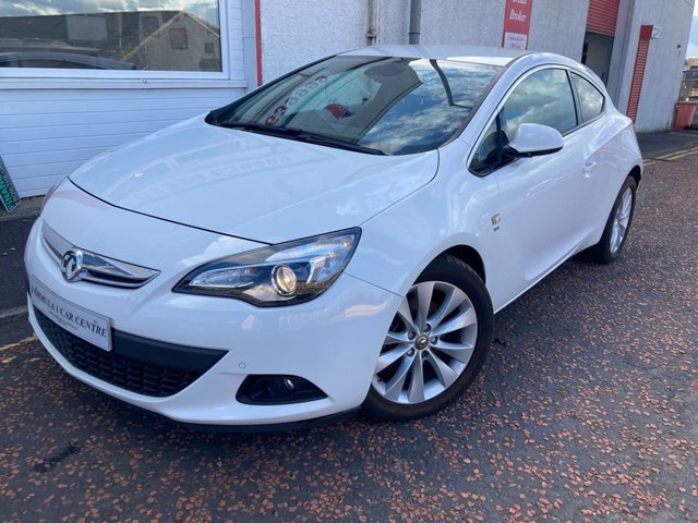 Vauxhall Astra GTC 1.4 Sri Ss 118 Bhp White