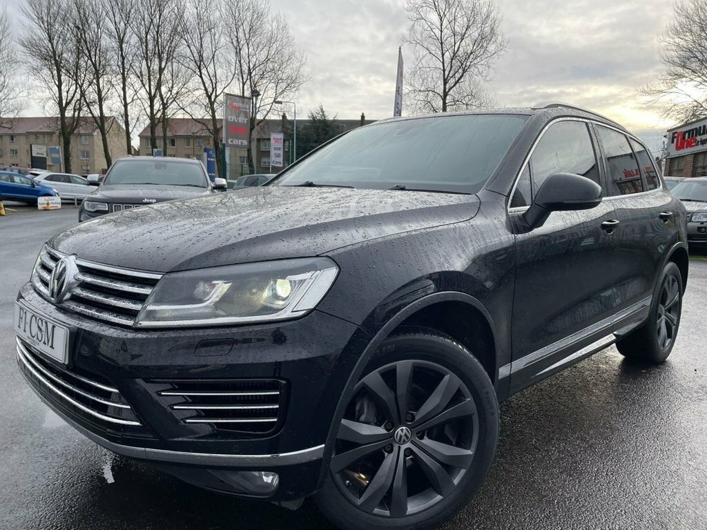 Volkswagen Touareg 3L V6 R-line Tdi Bluemotion Technology Black