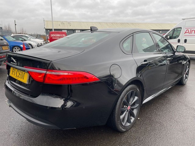 Jaguar XF 2L R-sport AE66RXM Black #5