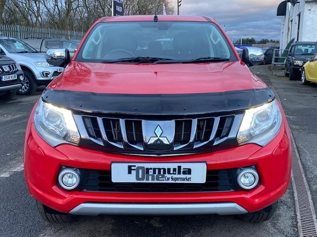 Mitsubishi L200 2.4 Di-d 4Wd Warrior Dcb 178 Bhp DW17AJO Red #2