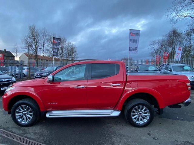Mitsubishi L200 2.4 Di-d 4Wd Warrior Dcb 178 Bhp DW17AJO Red #5