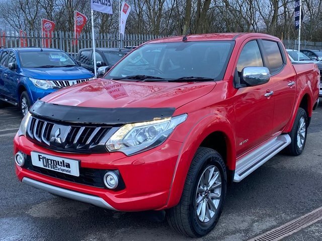 Mitsubishi L200 2.4 Di-d 4Wd Warrior Dcb 178 Bhp DW17AJO Red #4