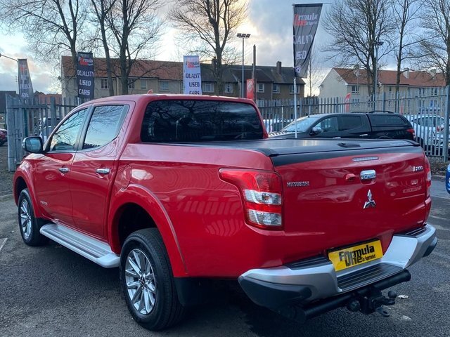 Mitsubishi L200 2.4 Di-d 4Wd Warrior Dcb 178 Bhp DW17AJO Red #6