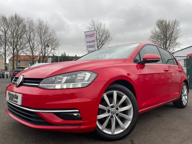 Volkswagen Golf 2L Gt Tdi Bluemotion Technology Red