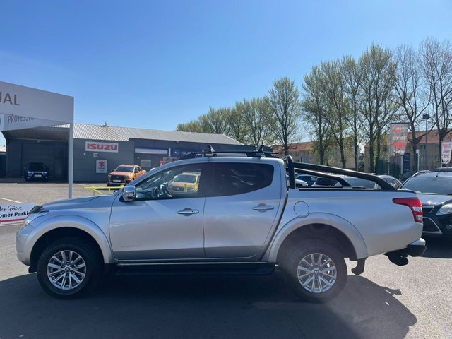 Mitsubishi L200 2.4 Di-d 4X4 Warrior Dcb 178 Bhp DN65ZGH Silver #2