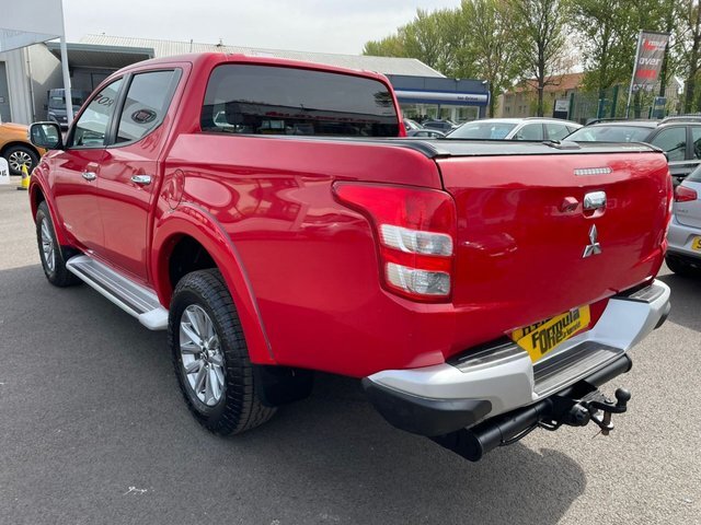 Mitsubishi L200 2.4 Di-d 4Wd Warrior Dcb 178 Bhp Red #6