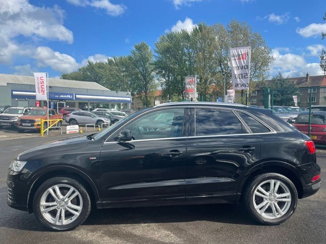 Audi Q3 2L Tdi S Line CV65XYT Black #4