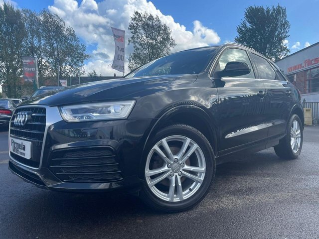 Audi Q3 2L Tdi S Line CV65XYT Black #3