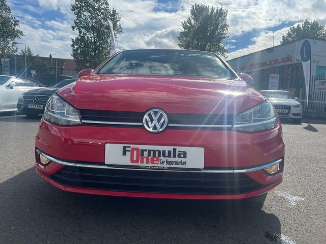 Volkswagen Golf 1.6 Gt Tdi Bluemotion Technology 114 Bhp YM17SVT Red #2