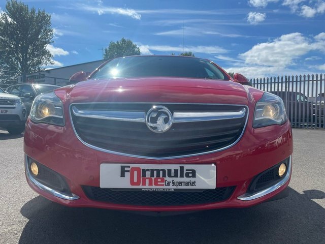 Vauxhall Insignia 1.6 Sri Cdti Ecoflex Ss 134 Bhp BF66KGA Red #2