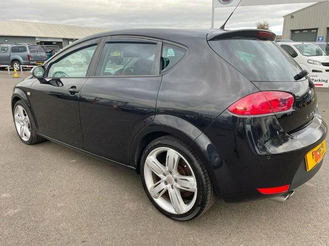 Seat Leon 2L Cr Tdi Fr Dsg Black #6