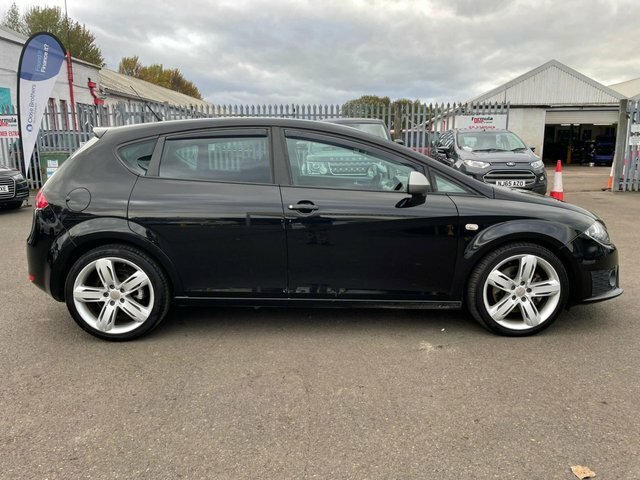 Seat Leon 2L Cr Tdi Fr Dsg Black #5