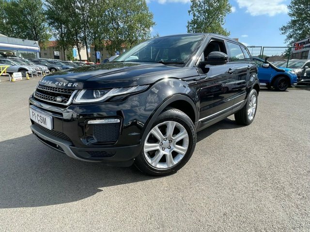 Land Rover Range Rover Evoque 2L Td4 Se Tech YK18KUU Black